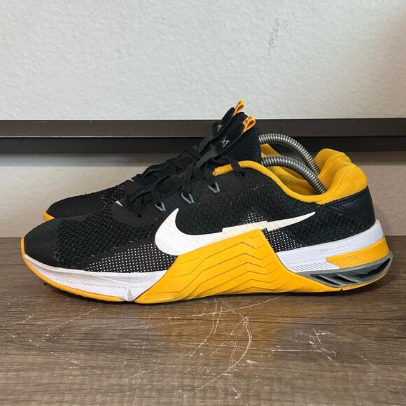 Nike Metcon 7 (CZ8281-097) Men’s Training Shoes Size 10.5 University Gold/Black main image 7